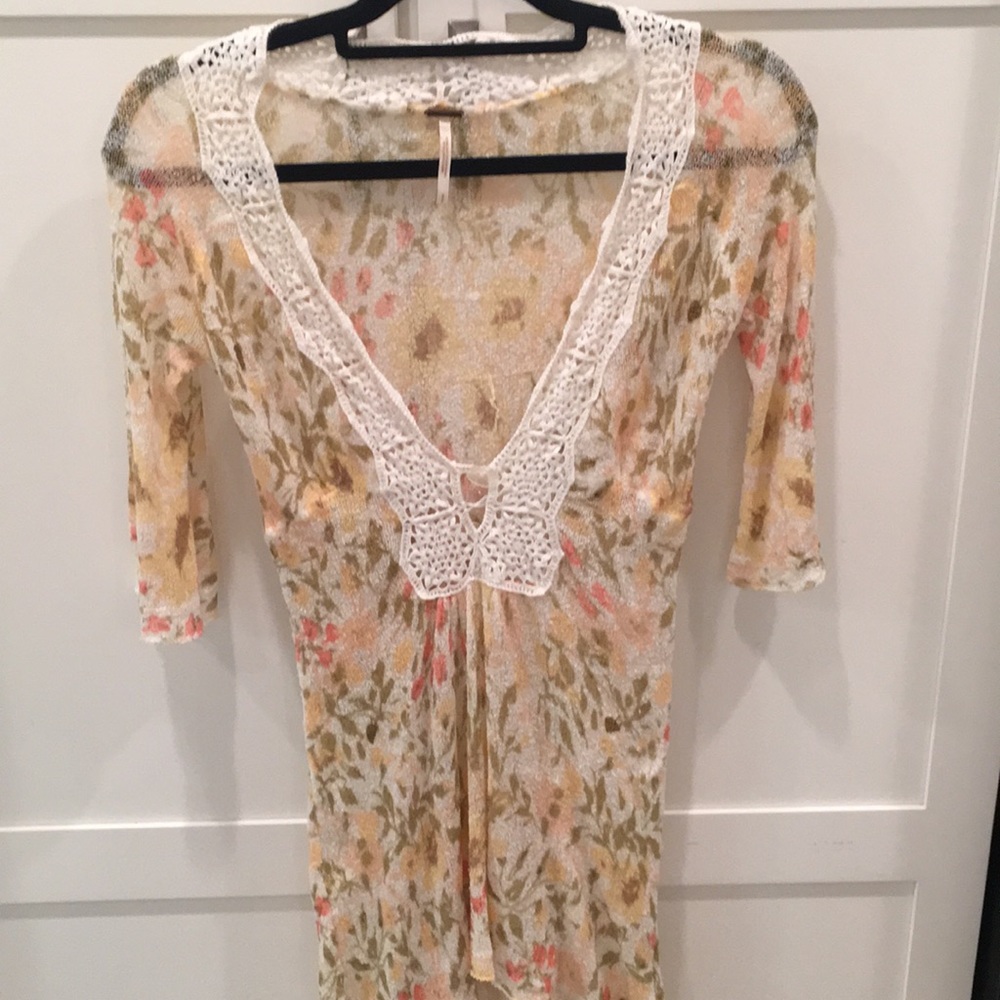 Free People hippie tunic